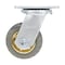 Vestil Flat-Free Swivel Caster 4 In. Diameter x 2 In. Width 440 Lb. Capacity Dark Gray CST-VE-4X2FF-S - alternate 9